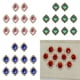 thumbnail image 1 of 40 Piezas de Botón de Cristal Trasera Plana para Decoraciones Artesanales para álbumes de Recortes, 1 of 9