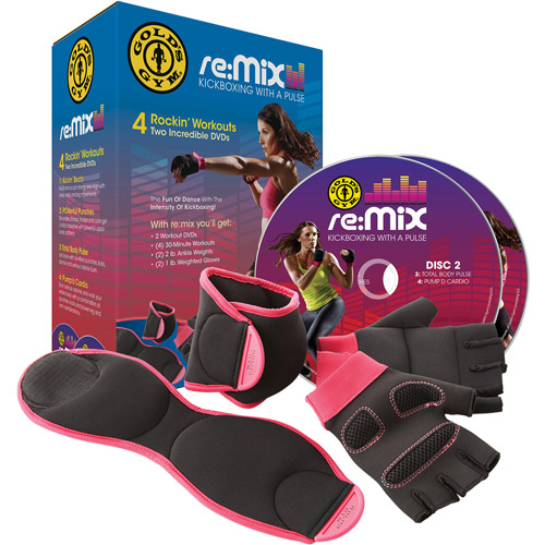 Gold's Gym ReMix Kickboxing DVD