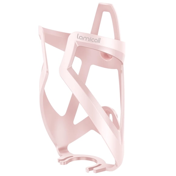 Soporte para botella de agua para bicicleta Lamicall Ultralight 35 ml, color rosa