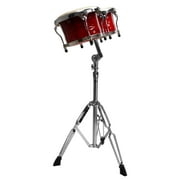 EDMBG Double Braced Adjustable Chrome Stabilizer Bar Bongo Stand