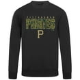 thumbnail image 2 of Men's Levelwear  Black Pittsburgh Pirates Zane Protect Pullover Sweatshirt, 2 of 3