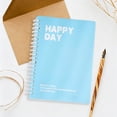 thumbnail image 4 of A5 Notebook, Spiral Bound Journal, Cute Hardcover Memo Book, Thick College Ruled Paper Notebook, Portable Spiral Journal, Notebook for Daily Office Home Writing Planning, Blue, 1 Pack, 4 of 5