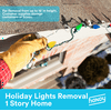 Christmas Lights Removal - 1 story home