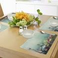 thumbnail image 4 of Ambesonne Floral Place Mats Set of 4, Dandelion Daisy Poppy, Standard Size, Multicolor, 4 of 6