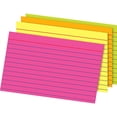 thumbnail image 2 of Office Depot Glow Index Cards, 4in. x 6in., Assorted Colors, Pack Of 100, OD99755, 2 of 2