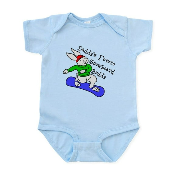 CafePress - Future Snowboard Buddy Infant Bodysuit - Baby Light Bodysuit, Size Newborn - 24 Months