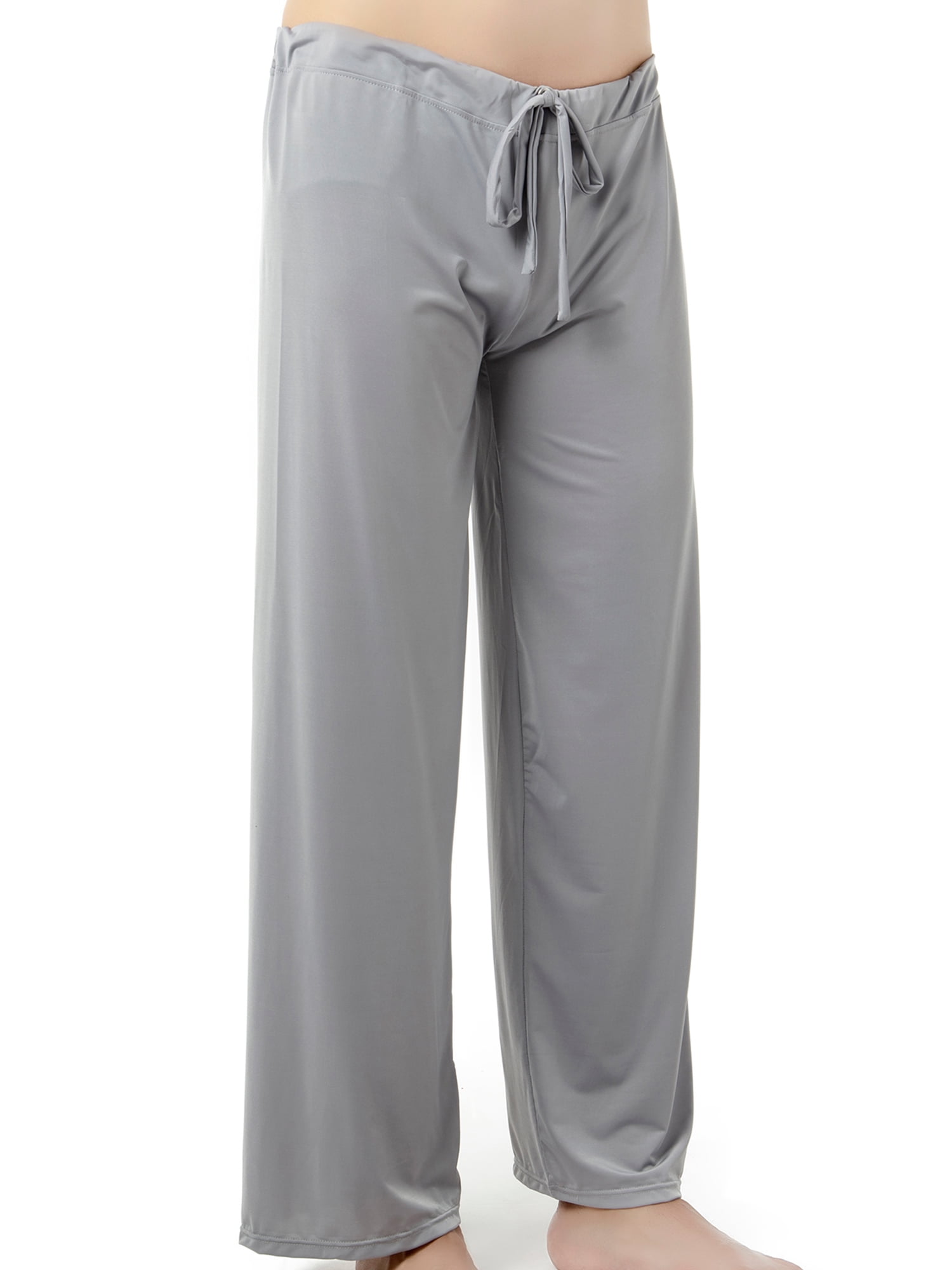 Men's Comfortable Pajama Lounge Sleep Pants Drawstring Yoga Lounge & Sleep  Pant with Elastic Waist - Walmart.com