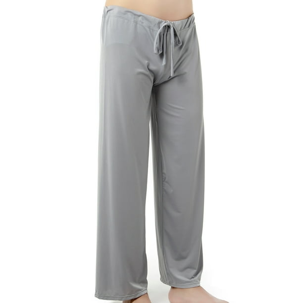 SAYFUT - Men's Comfortable Pajama Lounge Sleep Pants Drawstring Yoga ...