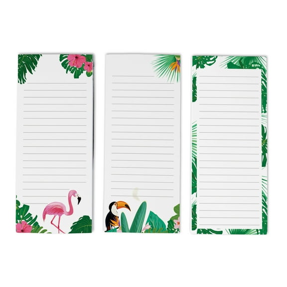 Inkdotpot Pack of 3 Magnetic Fridge To-Do List Notepads- Magnetic Memo Pads For Refrigerator-(50 Sheets Each)-XP