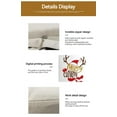 thumbnail image 5 of Yidarton Christmas Pillowcase White Car Sofa Holiday Cushion Cover Elk Pattern Pillow Case Household Items, 5 of 6