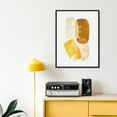thumbnail image 6 of Radiant Glow Wall Art Poster, Minimalist Yellow and White Abstract Prints for Modern Bedroom, Office or Living Room Decoration, Unframed Size 45x60 cm / 18x24″, 6 of 13