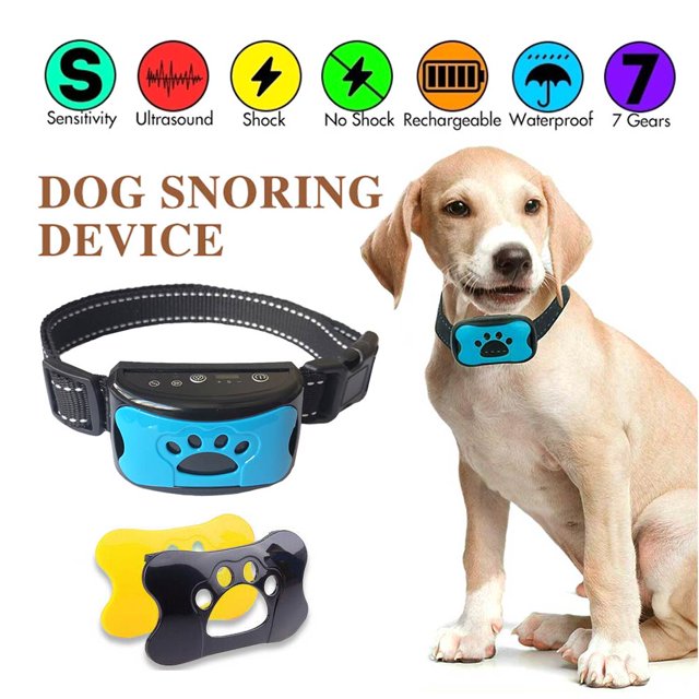 Collar Antiladridos Stop Dog Barking Sound Dispositivo De Entrenamiento Para Perros Recargable Con Advertencia Vibración Prevención De Ladridos Methold PT001102-00