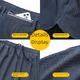 thumbnail image 3 of Pantalones cortos deportivos para hombre, para correr, maratón, atletismo, holgados, de tres puntos, de secado rápido, con forro, anti-running, de doble capa, para fitness, 3 of 6