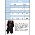 thumbnail image 4 of Long Jackets for Women Fleece Zip Up Jackets Oversized Hooded Jackets Casual Drawstring Waist Sweatshirt with Pocket, 4 of 4