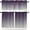 Ombrebbs4101, variant on 3 Piece Gradient Purple Grey Kitchen Curtains, Tier and Valance Rod Pocket Window Curtains Set Ombre Watercolor Cafe Curtains for Kitchen Valances Window Treatment 54X18in+27x24in×2