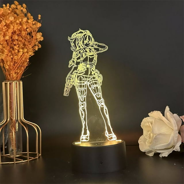 Luz nocturna LED 3D, zonas sin zen, cero, cambio de color de Zhus Yuan