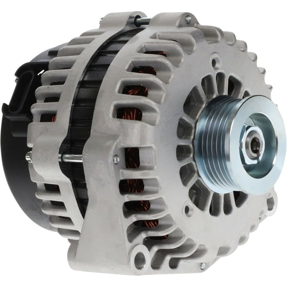 OEG Parts New Alternator High Output 255 AMP Replacement For Chevy Chevrolet C Silverado Truck Van Isuzu Hummer Saab 6.0L 6.6L 8.1L 99-15 10464405 10464443 10464453 10464456 15263859 19151921