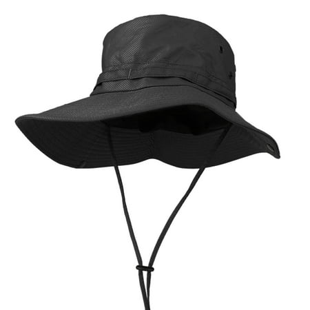 EEEKit Bucket Hat for Men/Women, Outdoor Travel UV Protection Wide Brim Sun Hat Breathable Packable Cotton Boonie Hat for Gardening Safari Fishing Hiking Beach Golf Boating