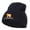 Navy, variant on California Bear Embroidered Short Beanie - White OSFM