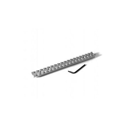Evolution Gun Works Scope Base Savage Edge/ Axis Picatinny Rail Silver