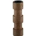 thumbnail image 6 of Sagebrook Home 17589-02 15 in. Textured Wood Taper Candle Holder, Brown, 6 of 9