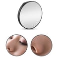 thumbnail image 4 of 10x Magnifying Glass Mirror - 2pcs Magnification Makeup Tool Portable Magnifying Mirror - Small Magnifying Mirror With Suction Cup - Compact Mirror For Plucking Eyebrows 3.5 Inches, 4 of 8