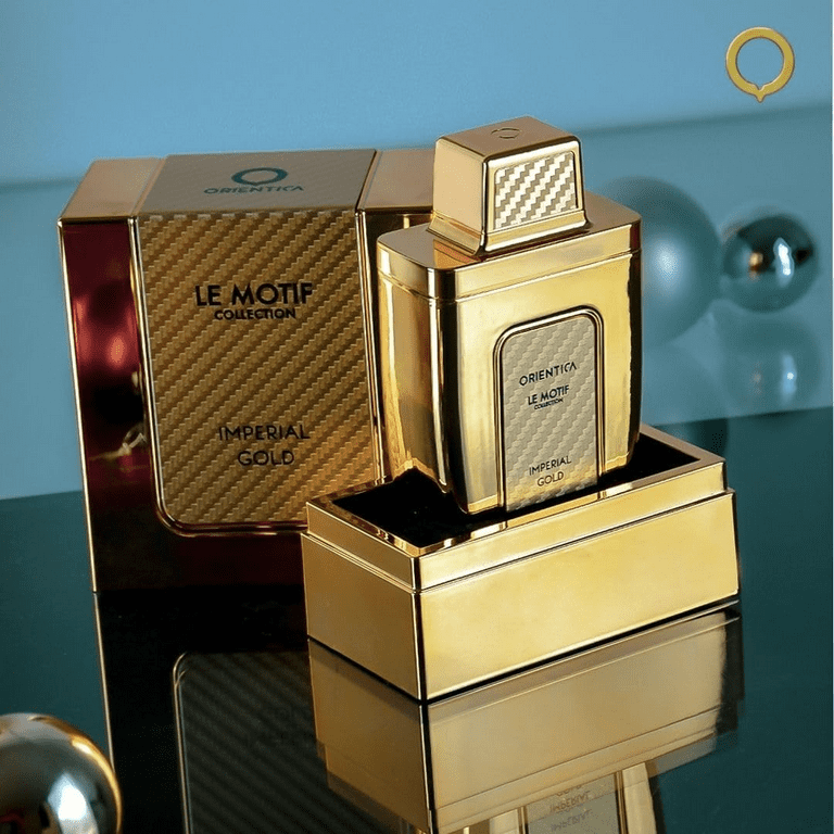 Al Haramain Unisex Orientica Le Motif Imperial Gold EDP Spray 2.8 oz  Fragrances 6291109270188