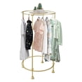 thumbnail image 4 of PEAKORA Gold Freestanding Round Garment Display Retail Rack Clothes Store Display Rack, 4 of 14