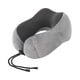 thumbnail image 3 of Almohada de viaje Almohada ergonómica de espuma viscoelástica para el cuello Funda extraíble y lavable Cómodo reposacabezas en forma de U Hebilla ajus Gris claro, 3 of 7