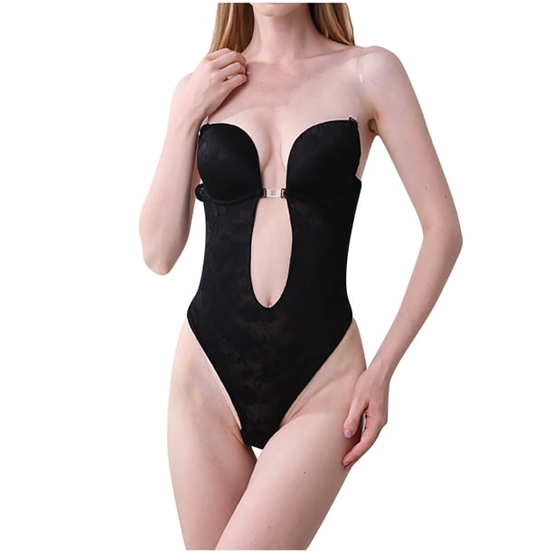 Body de moda para mujer, cojín en el pecho, cómodo encaje, sujetador calado, ropa interior Fridja nalpqowj63485