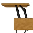 thumbnail image 6 of Simpli Home Hunter 36 inch Wide Solid Wood Industrial Small Lift Top Coffee Table in Oak, 6 of 16