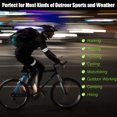 thumbnail image 4 of Muñequeras reflectantes Tobilleras (8 bandas/4 pares) | Accesorios de alta visibilidad y seguridad para correr/andar en bicicleta/caminar, 4 of 5