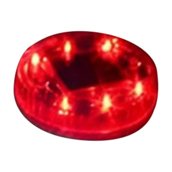 Solar Garden Lights Outdoor Waterproof Colorful Ring LED Lights with White Bulbs Decorative Garden Pathway Illumination Durable All-Weather Construction