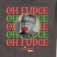 thumbnail image 3 of A Christmas Story - Oh Fudge Stacked - Men's Short Sleeve Graphic T-Shirt, 3 of 5
