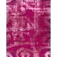 thumbnail image 1 of Ahgly Company Machine Washable Indoor Rectangle Abstract Raspberry Red Area Rugs, 7' x 10', 1 of 7