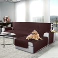 thumbnail image 5 of CJC Waterproof Couch Slipcover  L Shape Sofa Cover Sectional Couch 3pcs Reversible Chaise Lounge Furniture Protector, 5 of 10