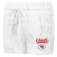 thumbnail image 3 of Women's Concepts Sport White Kansas City Chiefs Plus Size Quartz Tank Top & Shorts Set, 3 of 3