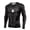 Black A, variant on Men's Superhero Compression Long Sleeve Shirt 3D Printed Workout Athletic Rash Guard Top for Gym Running Cycling 134,S