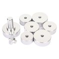 thumbnail image 2 of 7Pcs Bezel Case Press Die Professional Aluminium Alloy Round Watch Back Cover Press Repair Tool Set 27‑40mm, 2 of 9