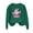 Army Green, variant on Riecok Oversized Sweatshirt for Women Christmas Crewneck Long Sleeve Pullover Tops Santa Claus Print Baggy Trendy Clothes