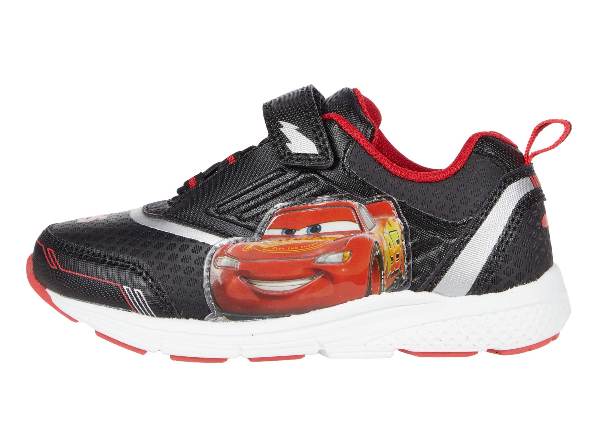Disney Cars Boys Sneakers Lightning McQueen Toddler Light-Up Shoes, 7-12 - image 2 of 7