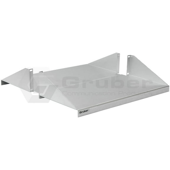 2U - 20" Deep Aluminum Cantilever Shelf (Center Mount) 200 lbs. Max
