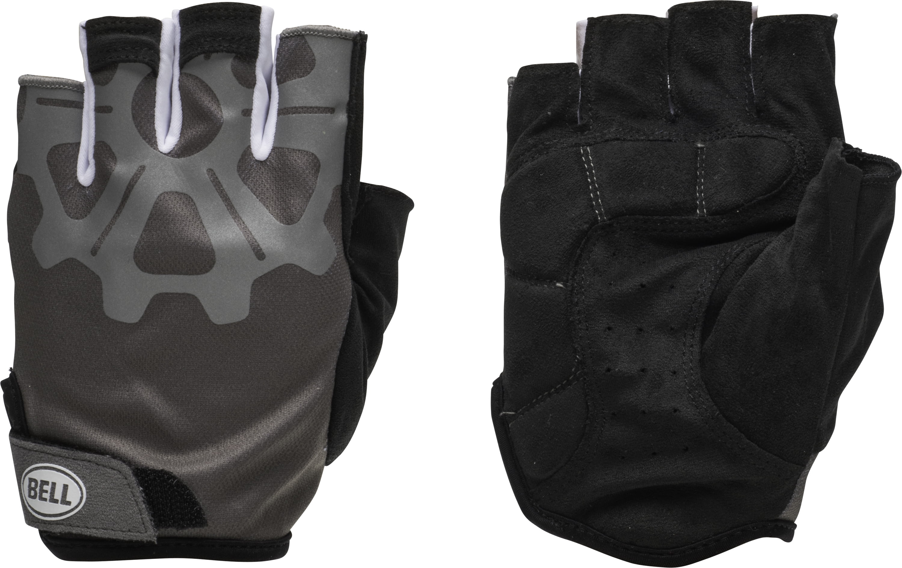 Bell Sports Scooter Black/Gray Fingerless Armor Gloves Size L/XL New in Package 
