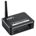 thumbnail image 1 of Transmisor Y Receptor De Audio Bluetooth 5.1, 2 Unidades, Fibra óptica Coaxial De 3,5 Mm, Entrada Auxiliar, 1 of 8