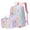 Pink, variant on SUSHANG Backpack Female Clear Sweet Print Student Schoolbag Female Backpack Fashion Female Bag Two Piece Set