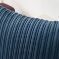 thumbnail image 2 of K KEVIN TEXTILE Throw Pillow Covers Soft Corduroy Decorative Set of 2 Boho Striped Pillow Covers Pillowcases Farmhouse Home Decor for Couch Bed Sofa Living Room 22x22 Inch Dusty Blue, 2 of 7