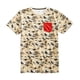 thumbnail image 1 of Camiseta básica con bolsillo de camuflaje Univibe Beige XXL, 1 of 2