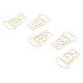 thumbnail image 4 of Cute Paper Clips,100PCS Coffee Cup Shape Coffee Cup Shape Paper Clips Paperclips Top Tier Quality, 4 of 5