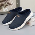 thumbnail image 2 of Men's Solid Color Casual Slip-On Shoes, Pull On Design with Lining for Extra Warmth and Comfort/Comfortable Sneakers, 2 of 9