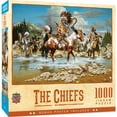 thumbnail image 2 of MasterPieces 1000 Piece Jigsaw Puzzle - The Chiefs - 19.25"x26.75", 2 of 5
